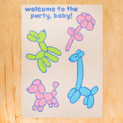 Welcome to the Party Card