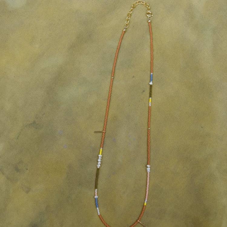Dainty Beaded Necklace