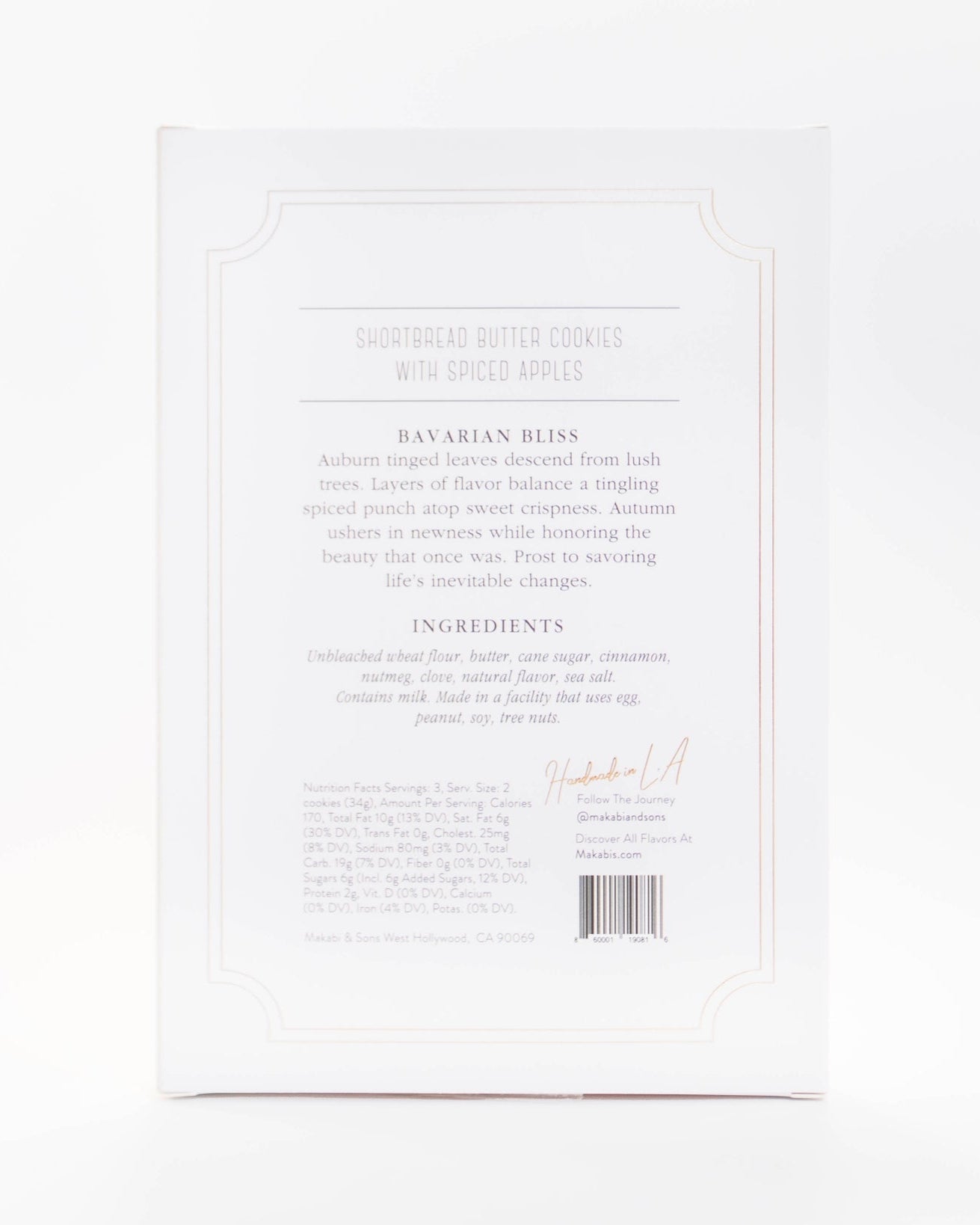 Spiced Apple Shortbread Cookies