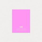 Pink Birthday Cake Card