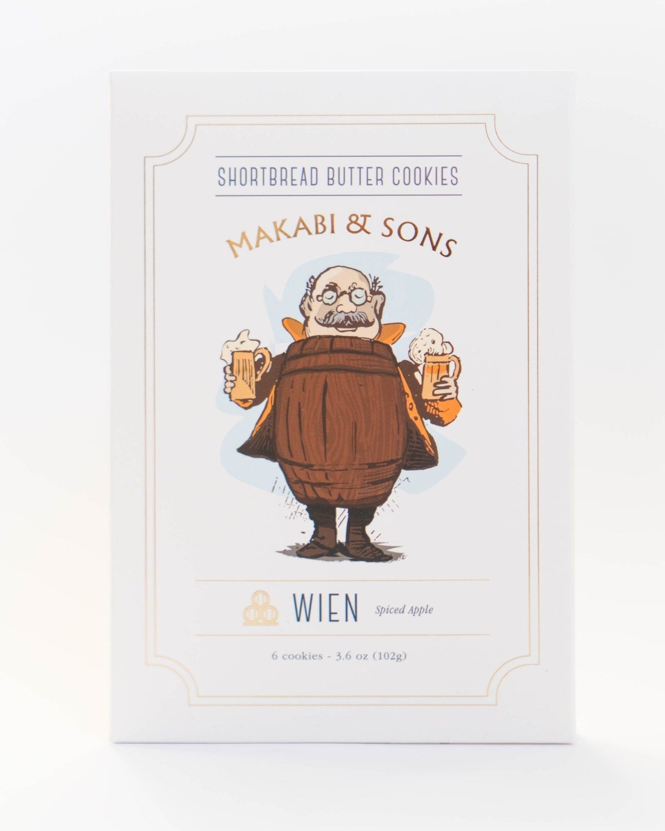 Spiced Apple Shortbread Cookies