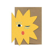 Star Blink Die Cut Card