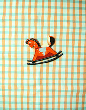 Rocking Horse Die Cut Card