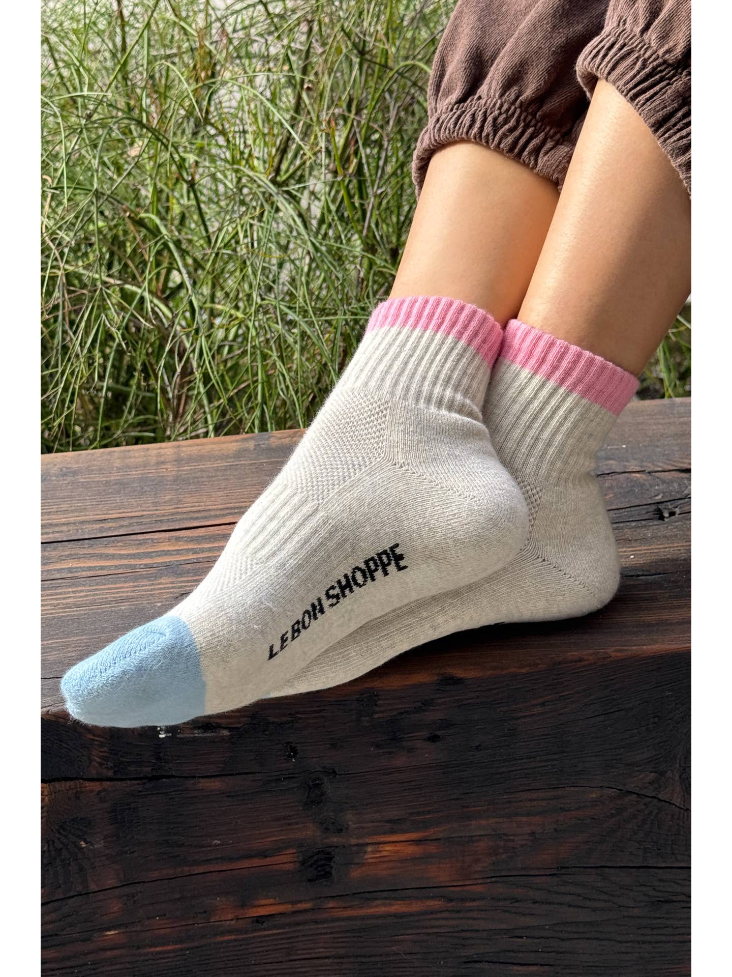 Color Block Girlfriend Socks