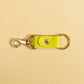 Keychain - Chartreuse Leather