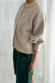Amélie Alpaca Cardigan