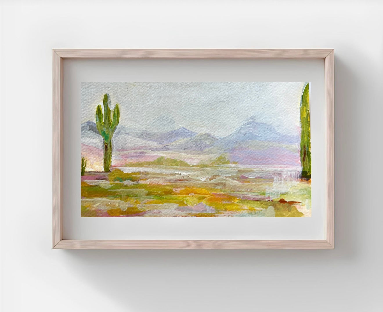 Colorful Desert Print