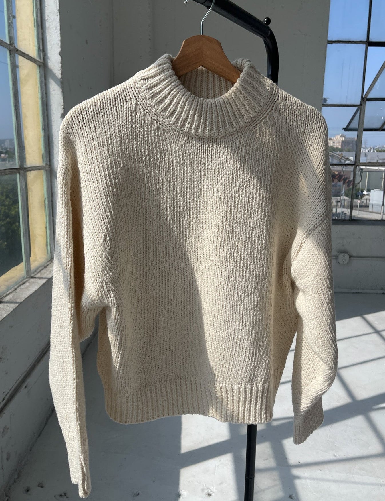 Zoe Cotton Sweater