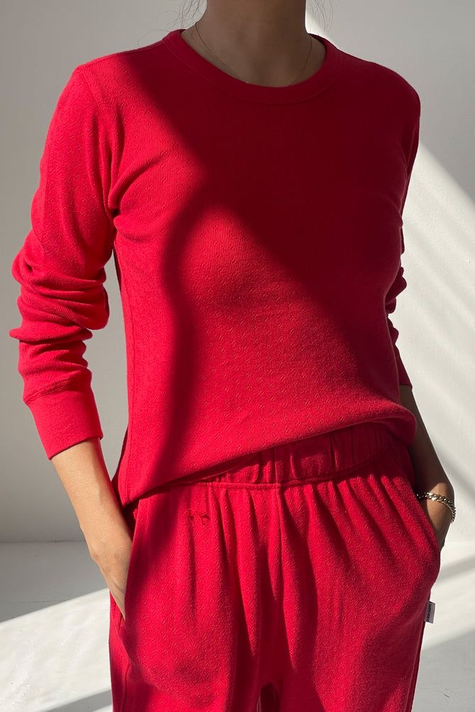 Pointelle Fundamental Tee