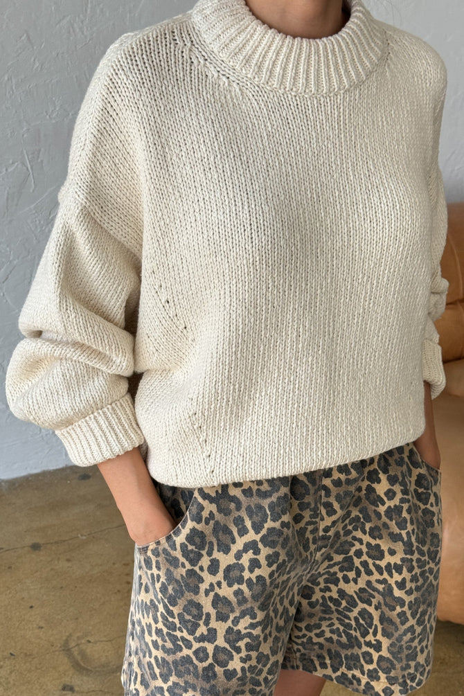 Zoe Cotton Sweater