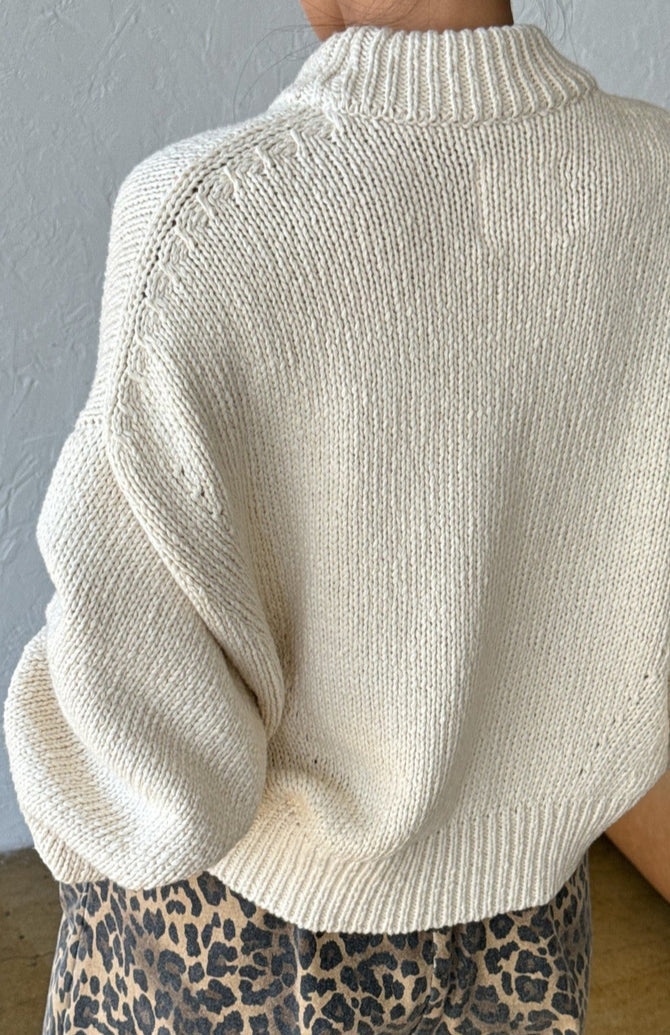 Zoe Cotton Sweater