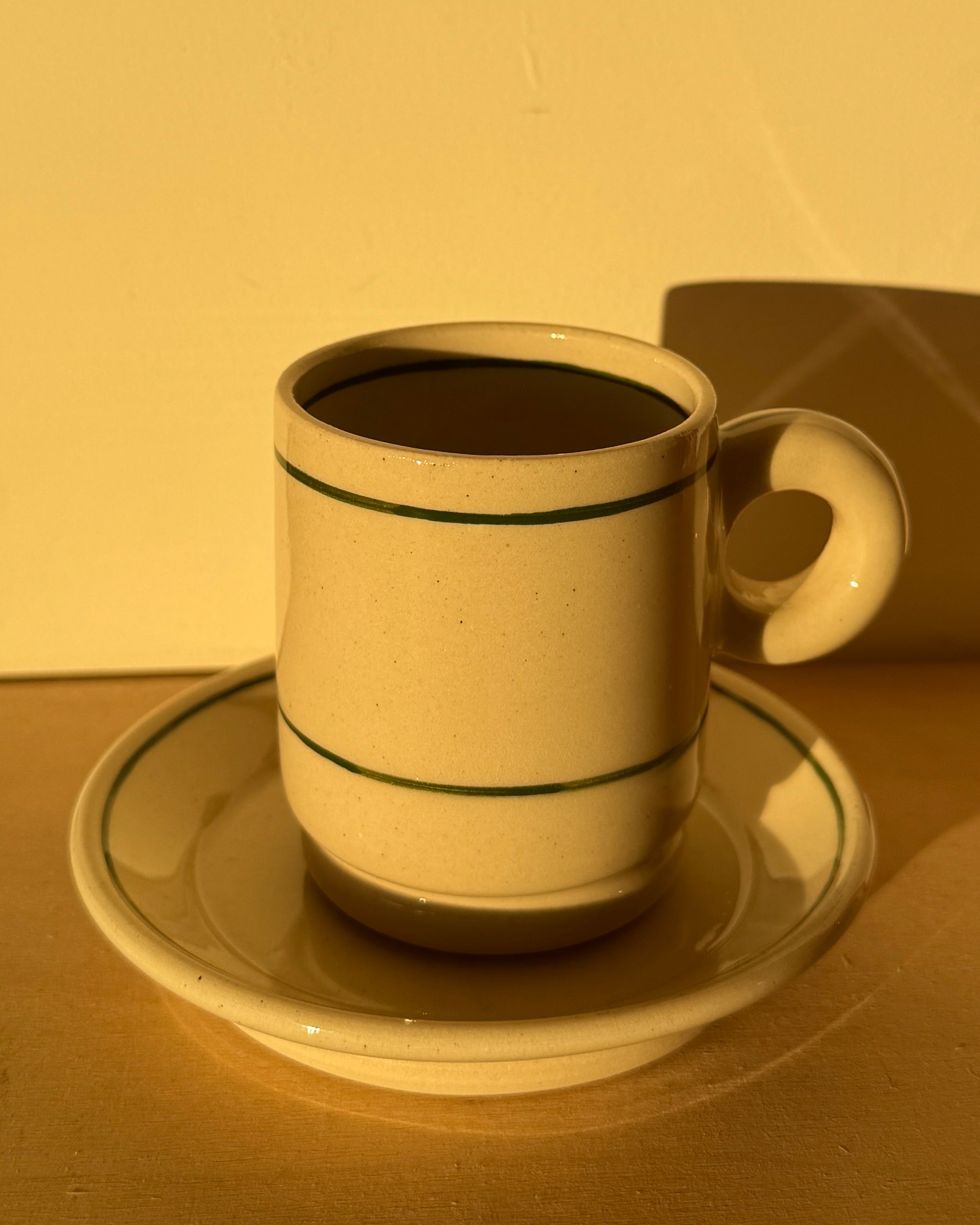 Mini Donut Espresso Mug & Saucer Set