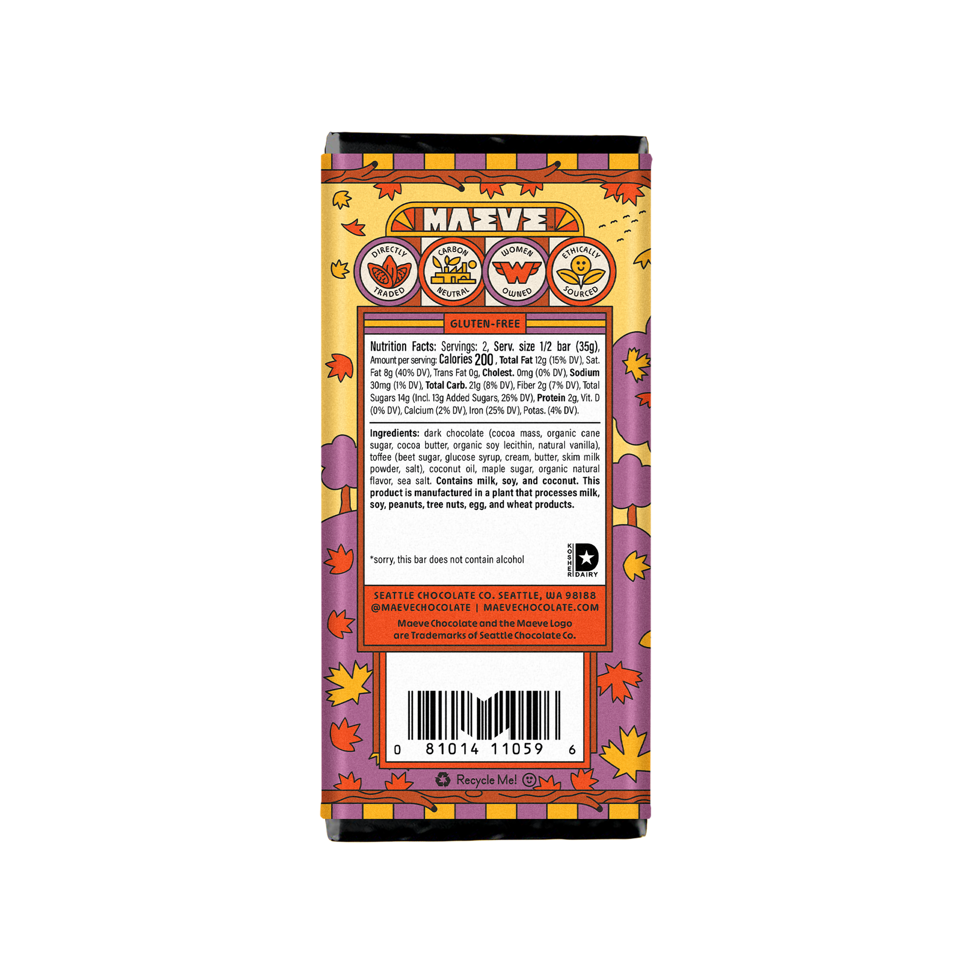 Maple Bourbon Truffle Bar