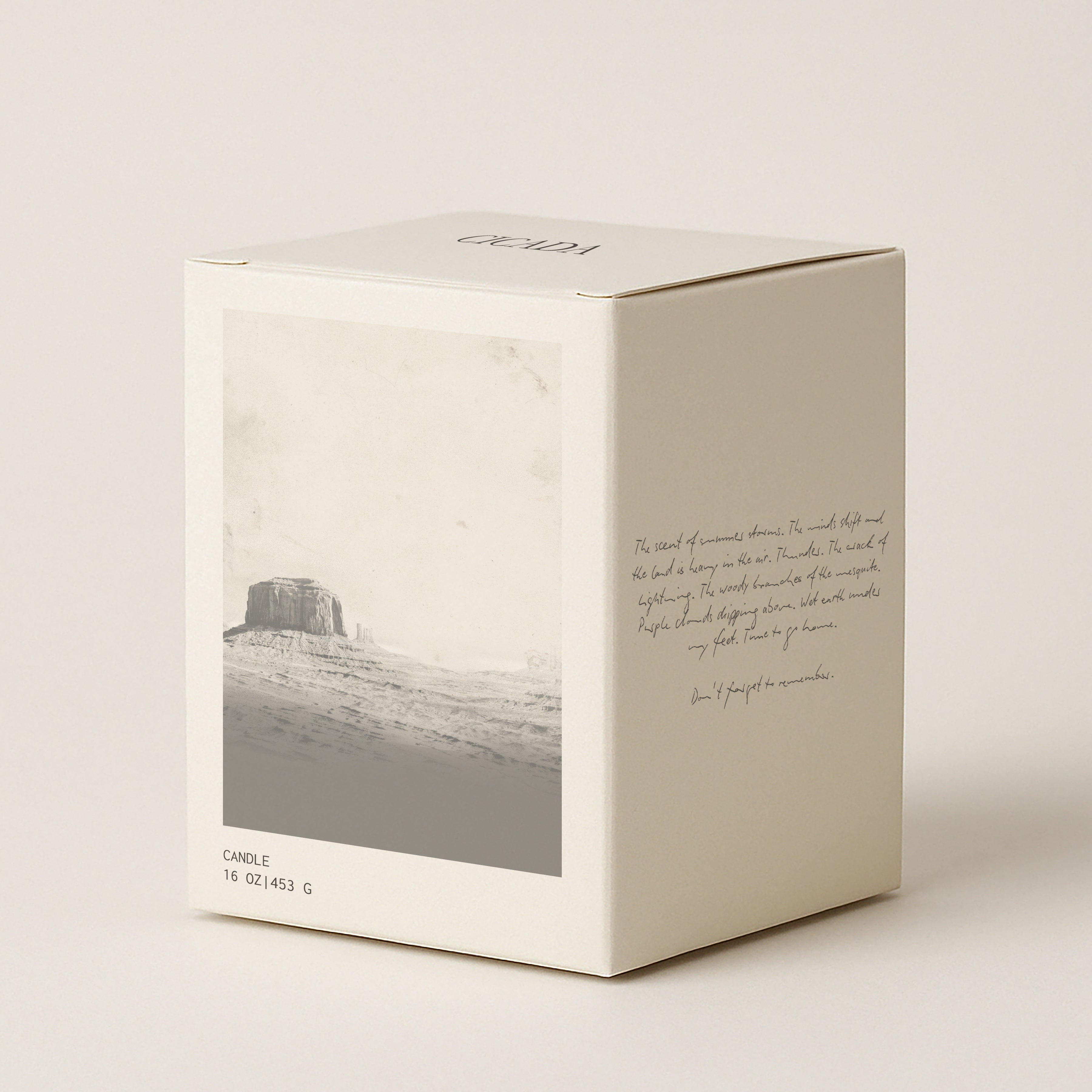 No. 10 - "The Scent of the Ancient Plateau" Candle