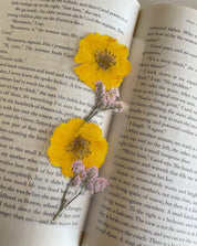 Pressed Flower Bookmark