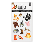Furry Friends Tattoo Sheet