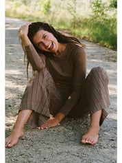 Washed Stripe Trouser