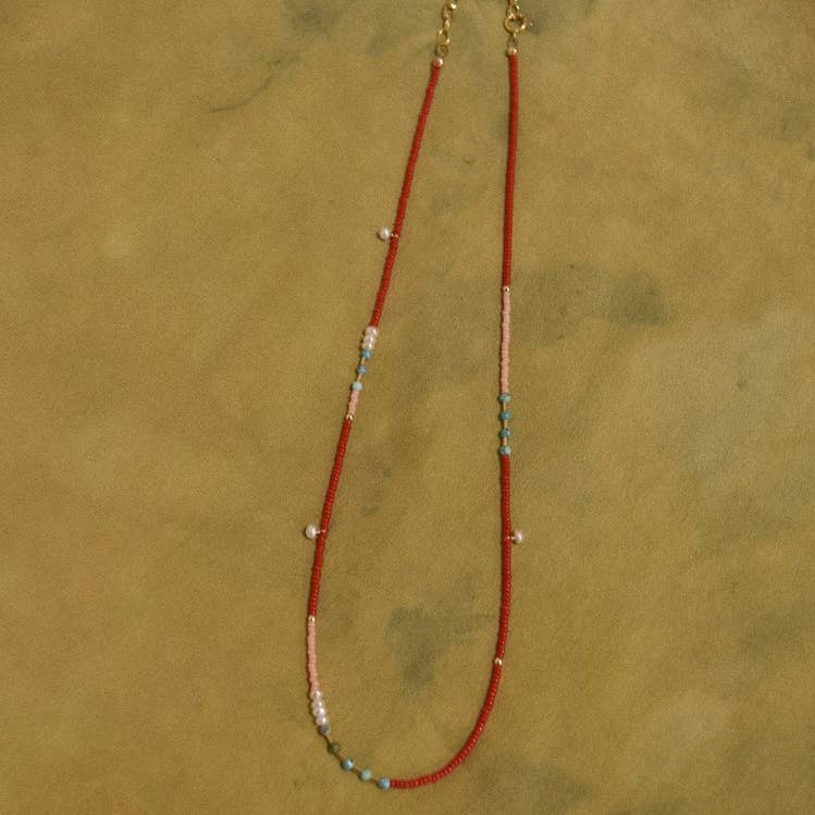 Dainty Beaded Necklace