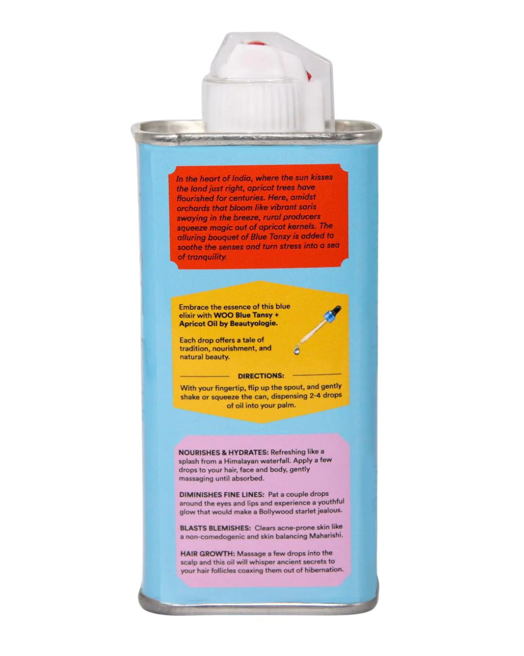 Blue Tansy + Apricot Oil