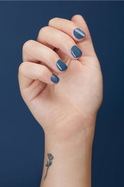 Navy Jelly Nail Polish