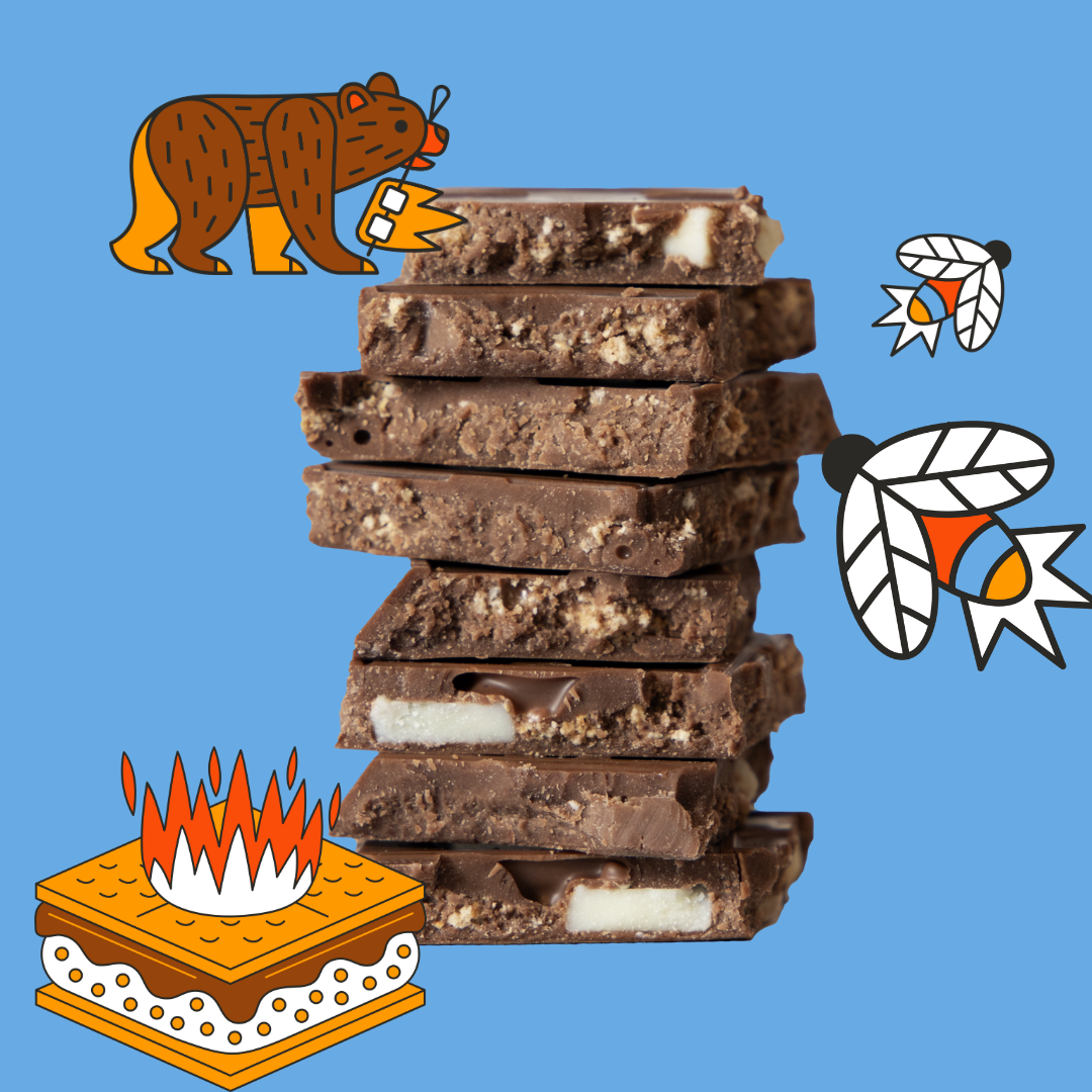 Cabin S'mores Truffle Bar