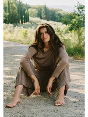 Washed Stripe Trouser