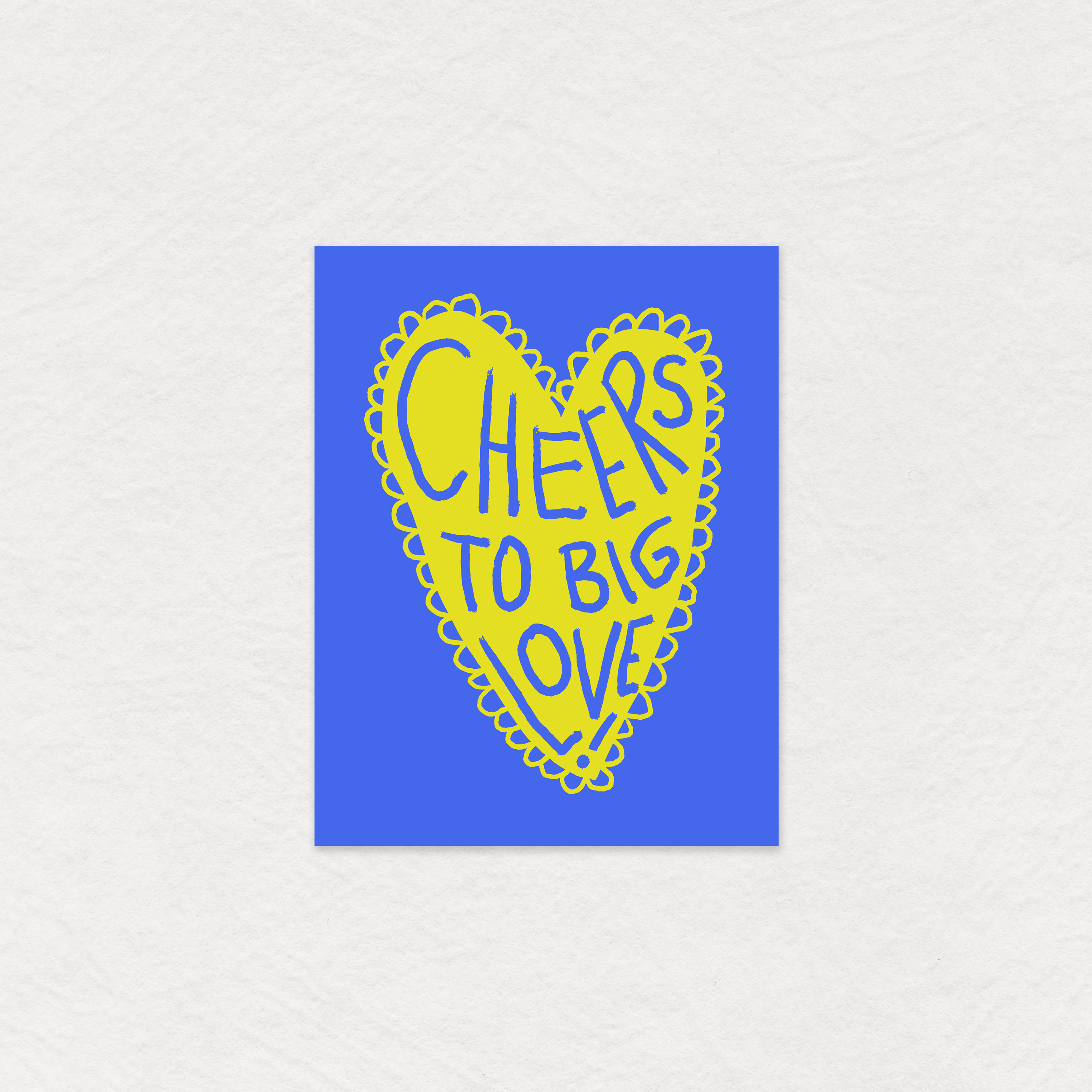 Cheers to Big Love Card