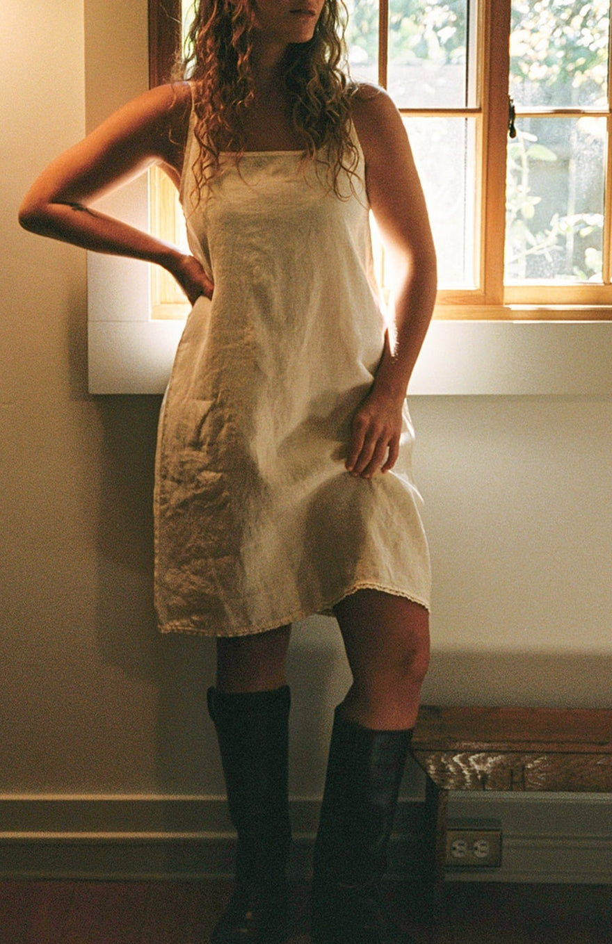 Jardin Linen Dress