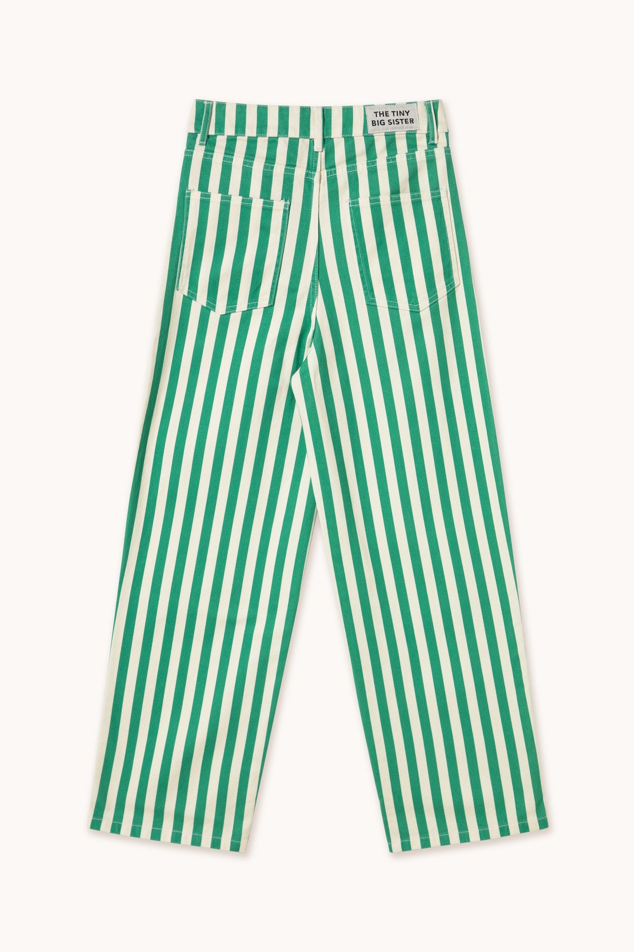Striped Berta Long Denim Pants