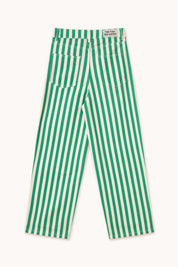 Striped Berta Long Denim Pants