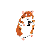 Hamster Boss Tattoo Pair