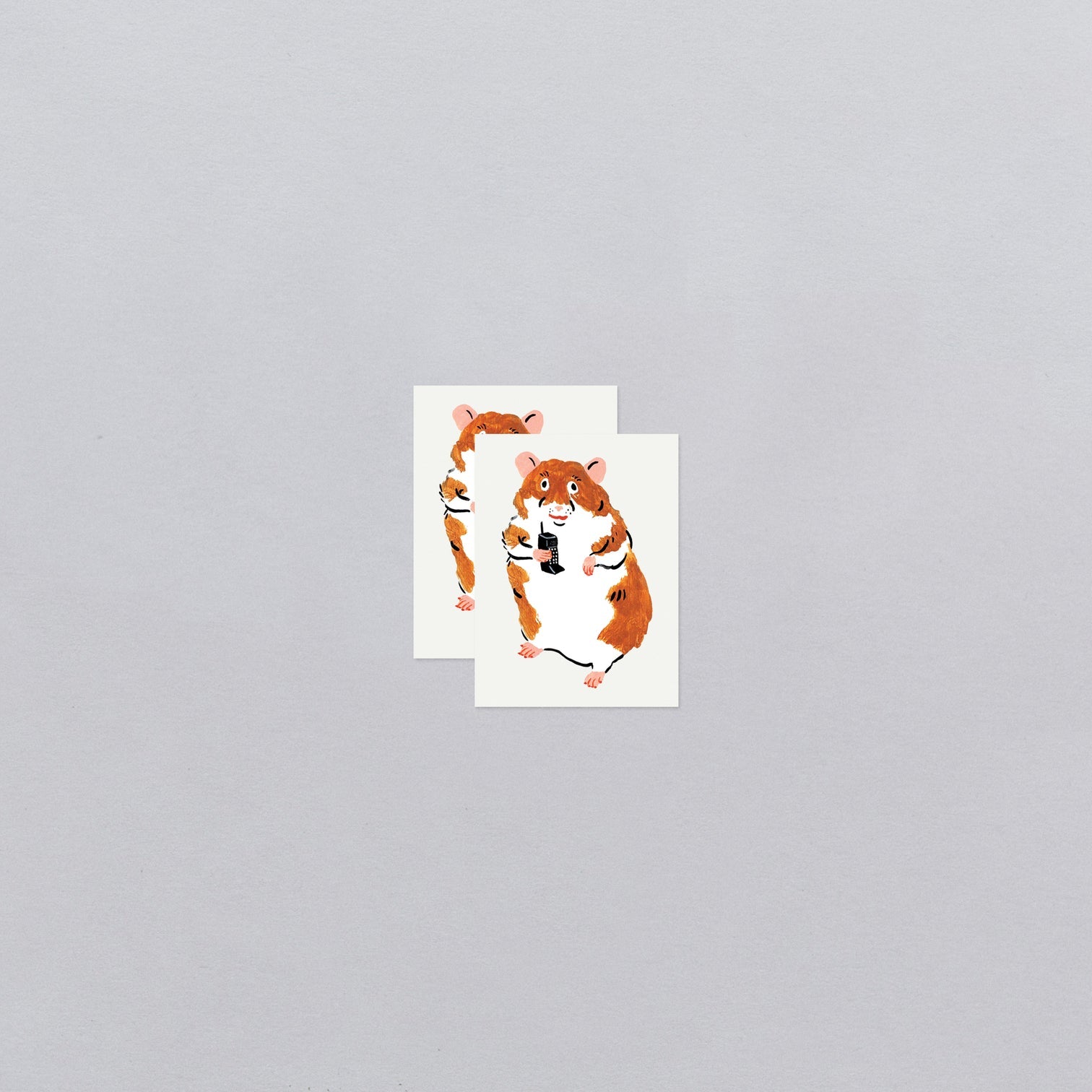 Hamster Boss Tattoo Pair