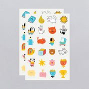 Little Friends Tattoo Sheet
