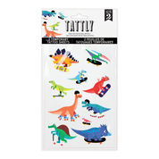 Dino Derby Tattoo Sheet