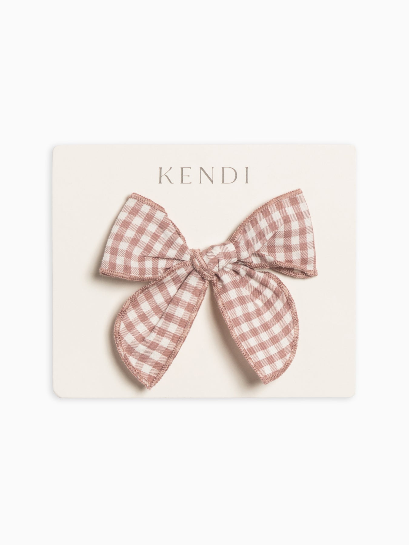 Poplin Bow Clip