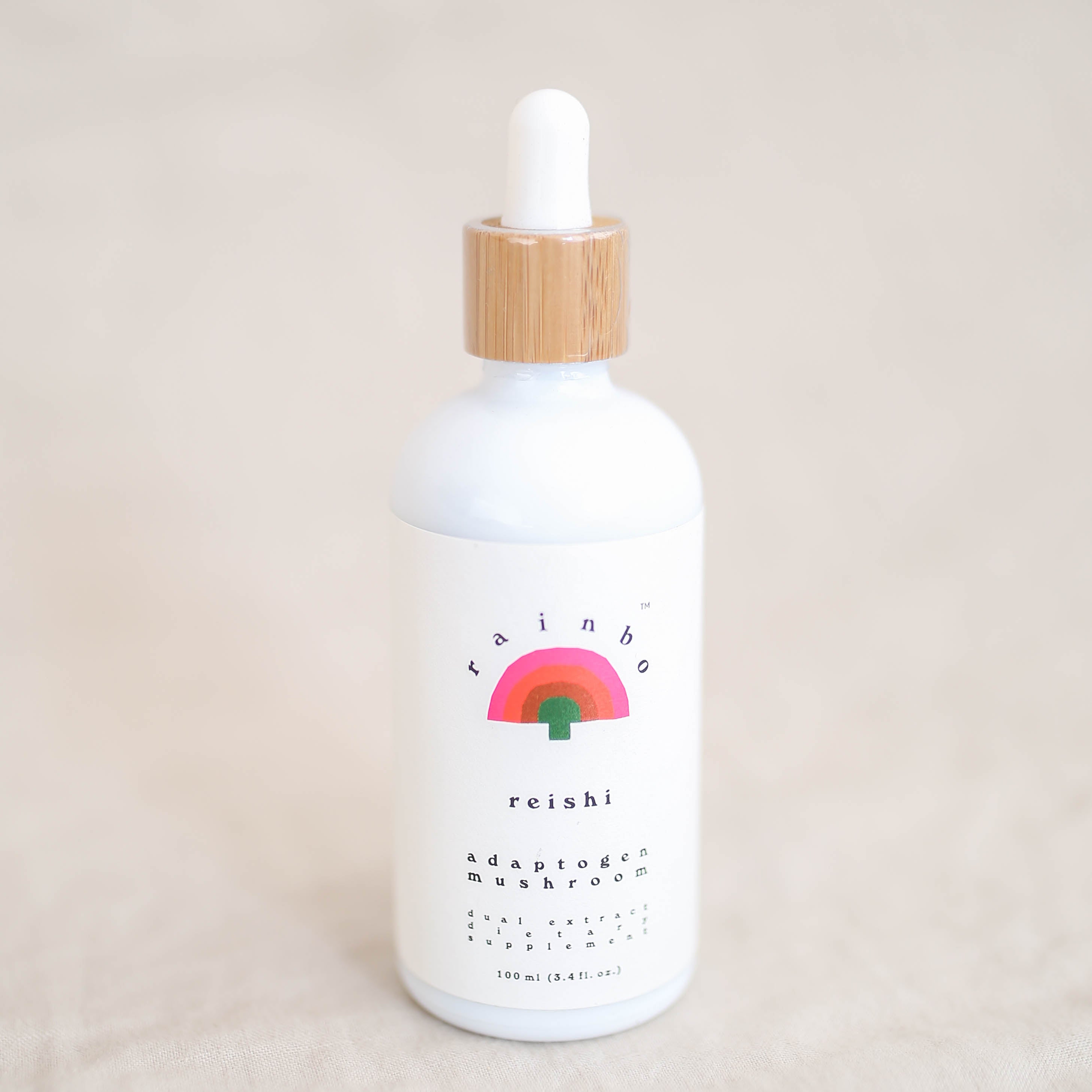 Rainbo Reishi Adaptogen Super-Mushroom Tincture