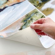 Joshua Tree Moon Vertical Canvas Print