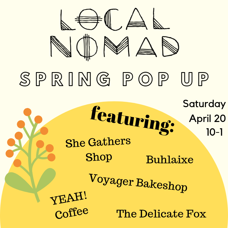 Spring Pop Up April 20