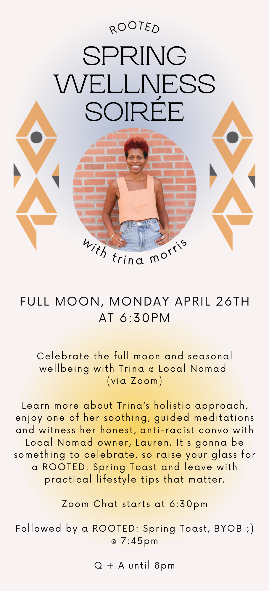 Get Rooted: A *Virtual* Spring Wellness Soirée