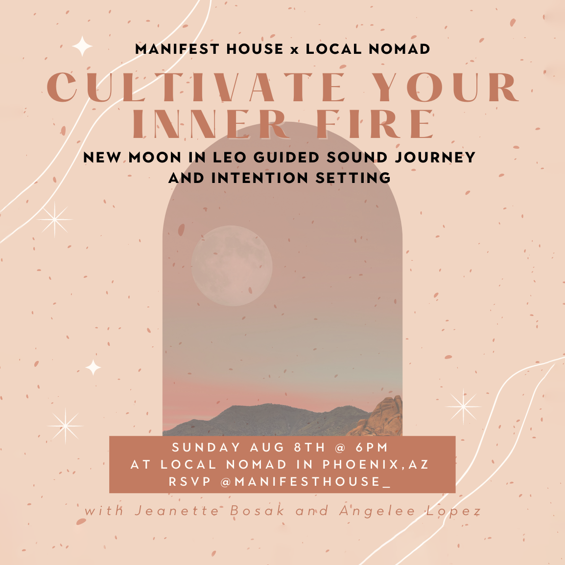 Manifest House x Local Nomad: Cultivate Your Inner Fire Event