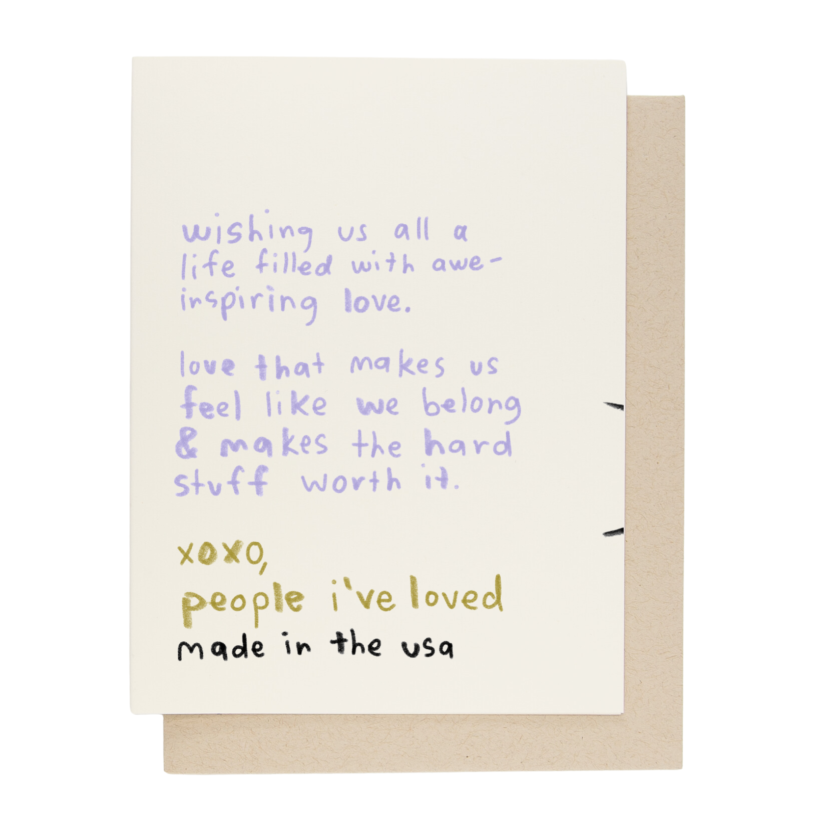 Oh So Much Love Card