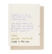 Oh So Much Love Card