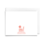 Red Floral Happy Birthday Card