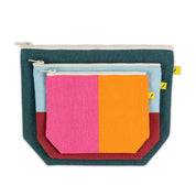 Zip Pouches - Set of 3