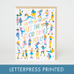 Roller Skaters Birthday Card