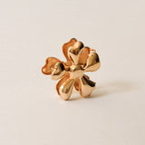 Flower Metal Hair Claw Clip