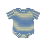 Striped Ribbed Baby Romper