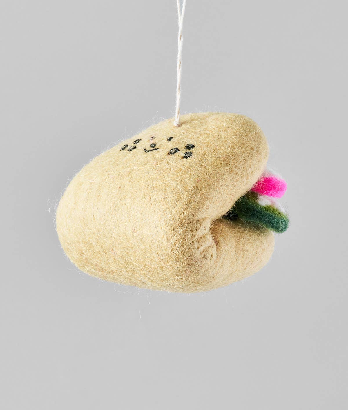 'Bao Bun' Felt Ornament