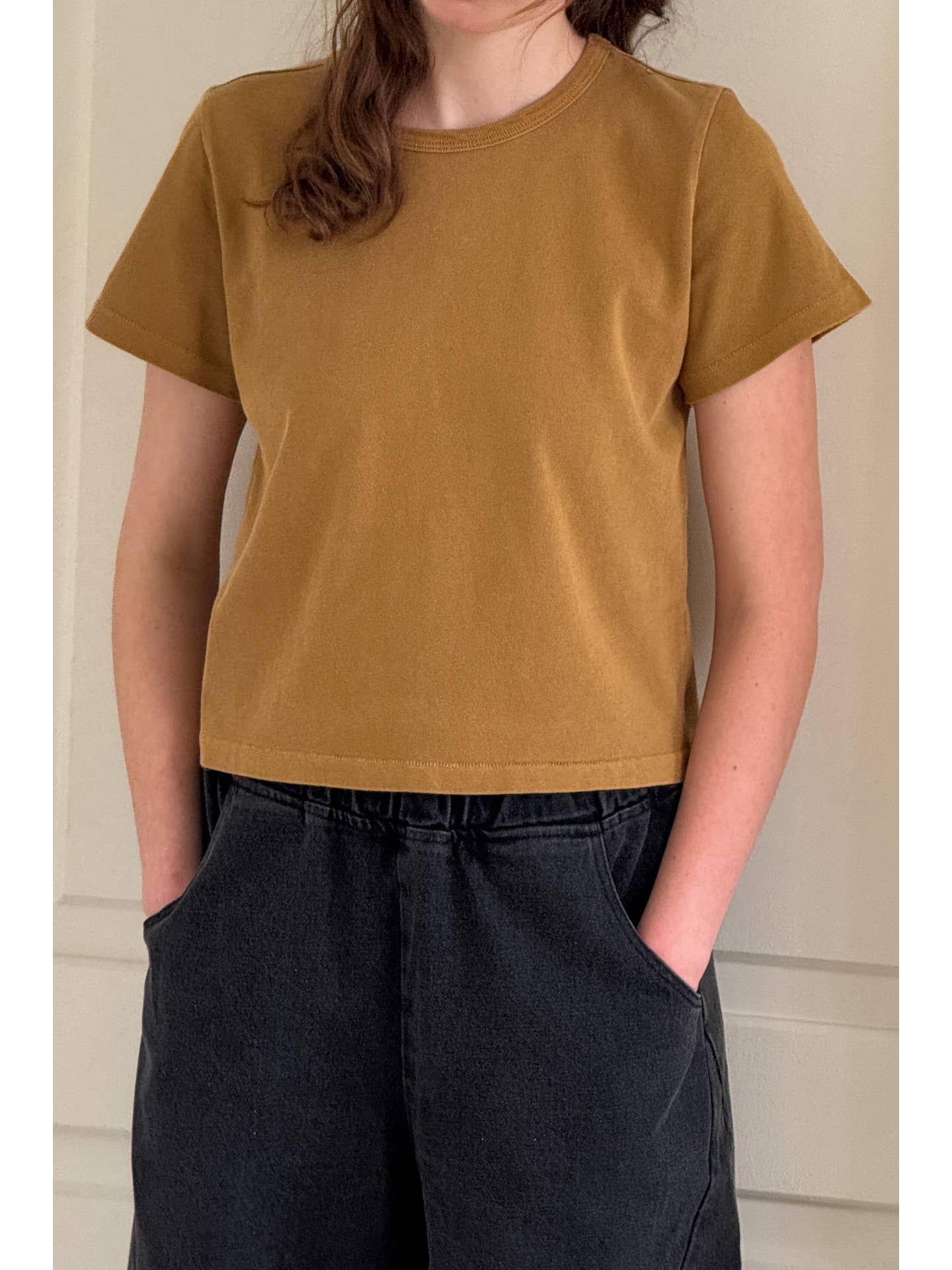 The Little Boy Tee - Butterscotch