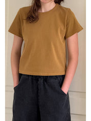 The Little Boy Tee - Butterscotch